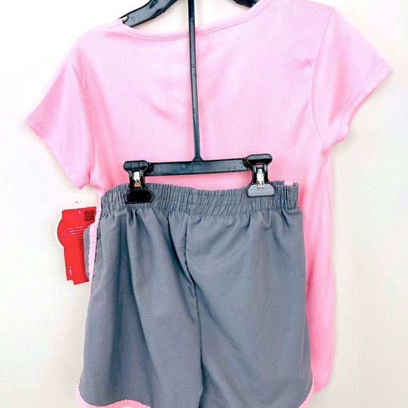 Hind NWT YOUTH 14/16 two piece tech shorts shirt outfit! - Picture 2 of 6